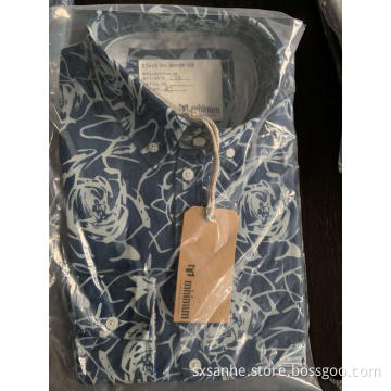 Custom-made Fashion Printed Long Sleeve Men's Shirts
